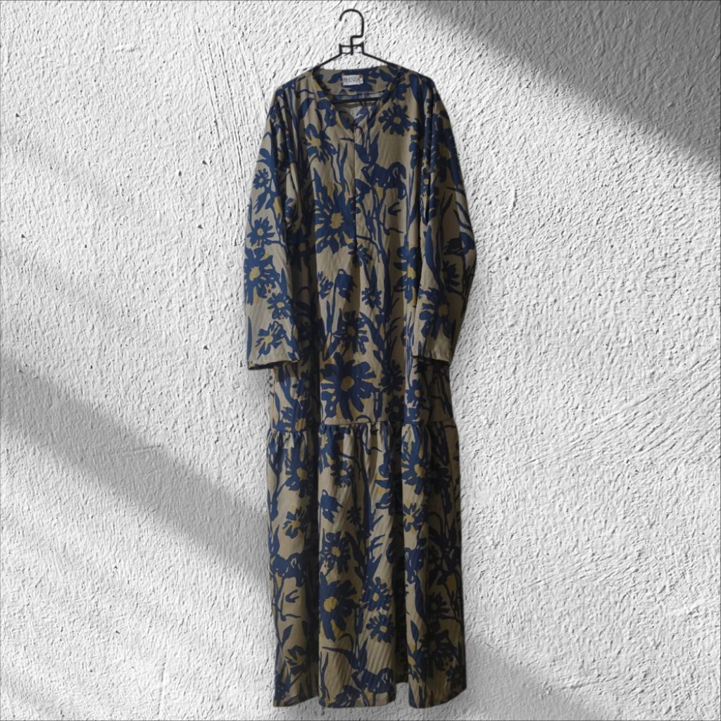 Gamis Wanita Hamil Homedress Bahan Rayon Adem