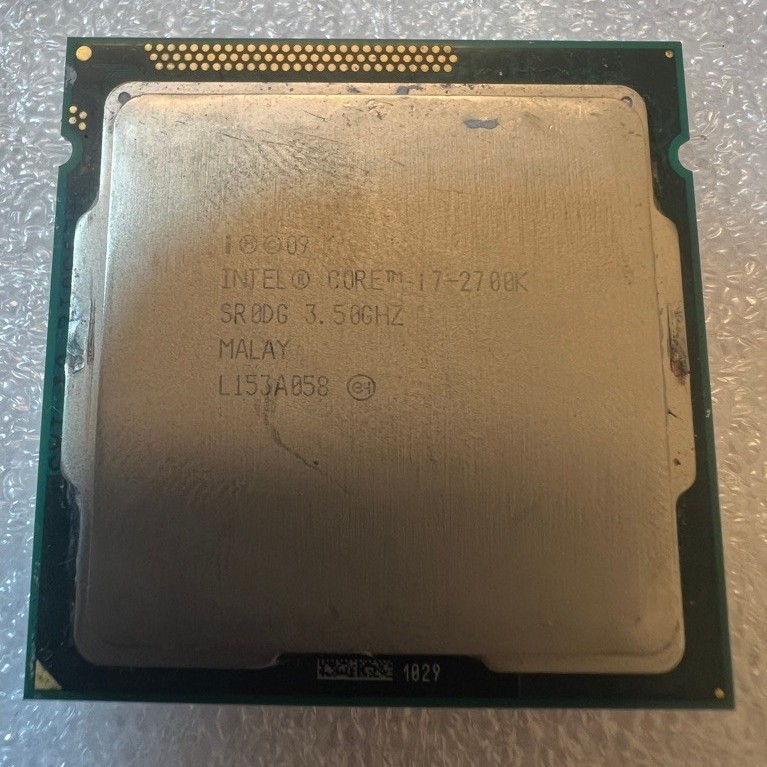 CPU Intel i7 2700k 3.5GHz Gen 2 LGA1155