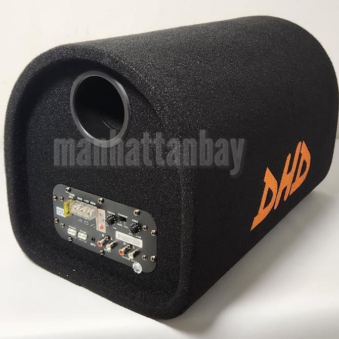 Basstube Tabung Mobil Aktif Subwoofer 10 Inch DHD Built in Amplifier