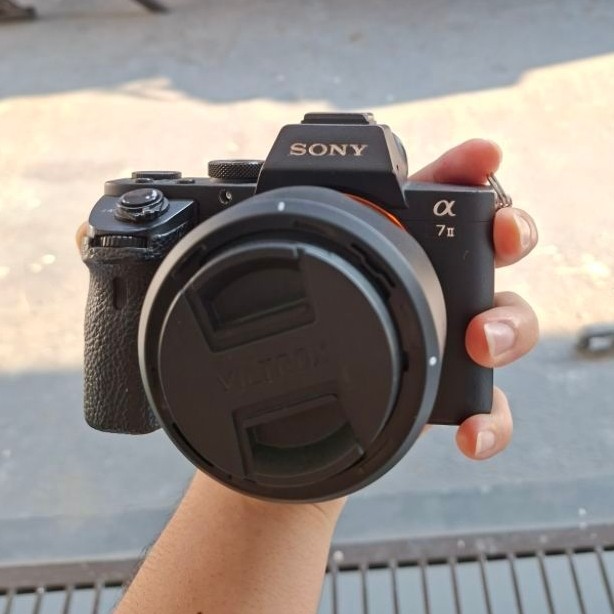Kamera Sony A7II / A7 Mark II + lensa Viltrox 35mm F1.7