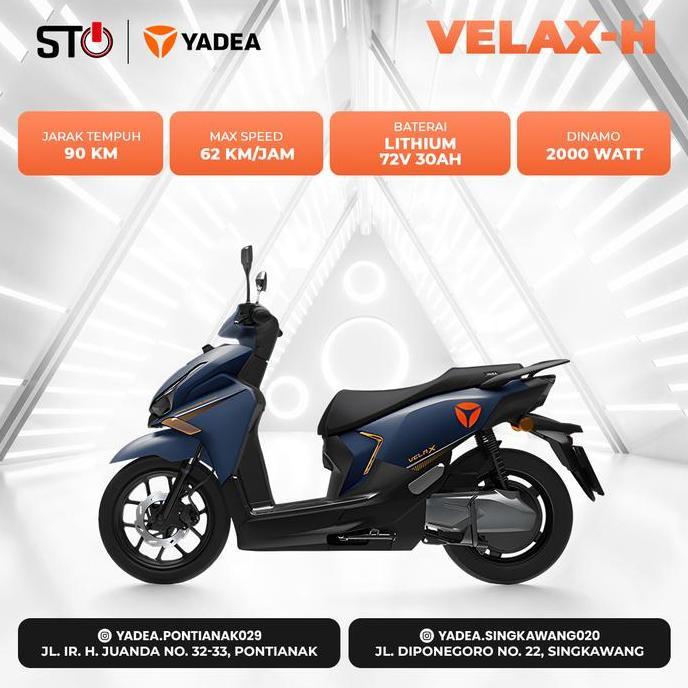 [ MOTOR LISTRIK ] YADEA VELAX H