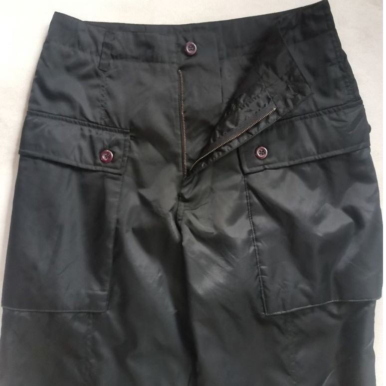 Monkey Pants Black Nylon /  military pants / Cargo Army