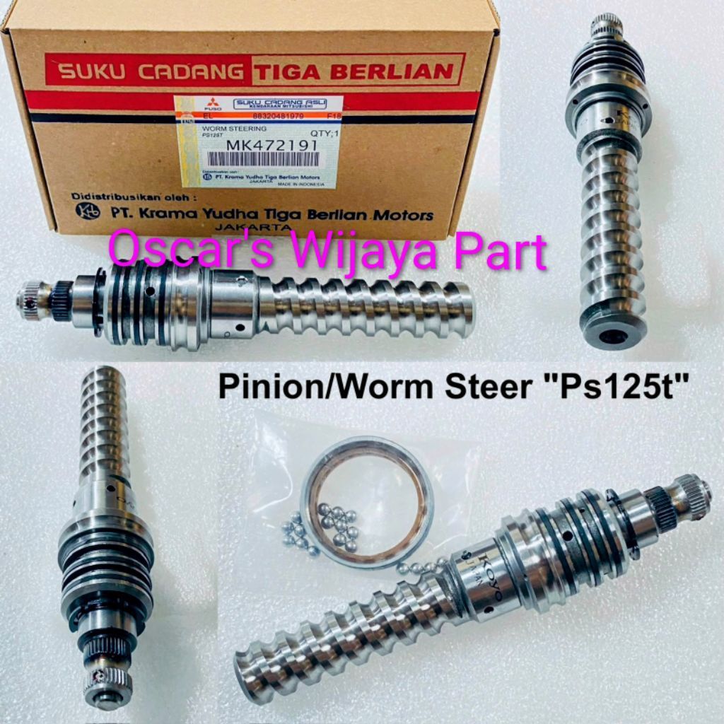 PINION WORM STEER CANTER /PS110T/PS125T /PS136T/ SHORT AS BROM STIR PELI BEBEK MOBIL MITSUBISHI CANT