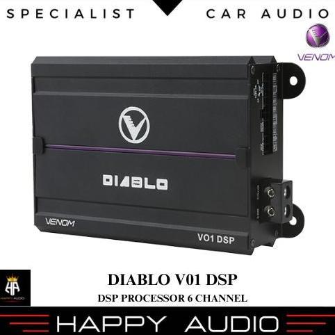 DSP Processor 6 Channel Venom Diablo V 01 DSP Original