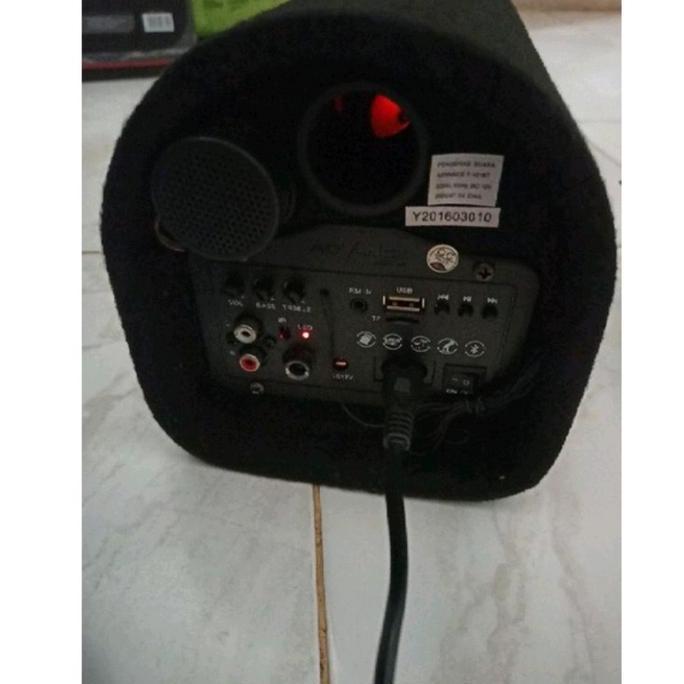 speaker aktif mobil murah merek advance bluetooth 5inci bisa untuk karoke colok mic