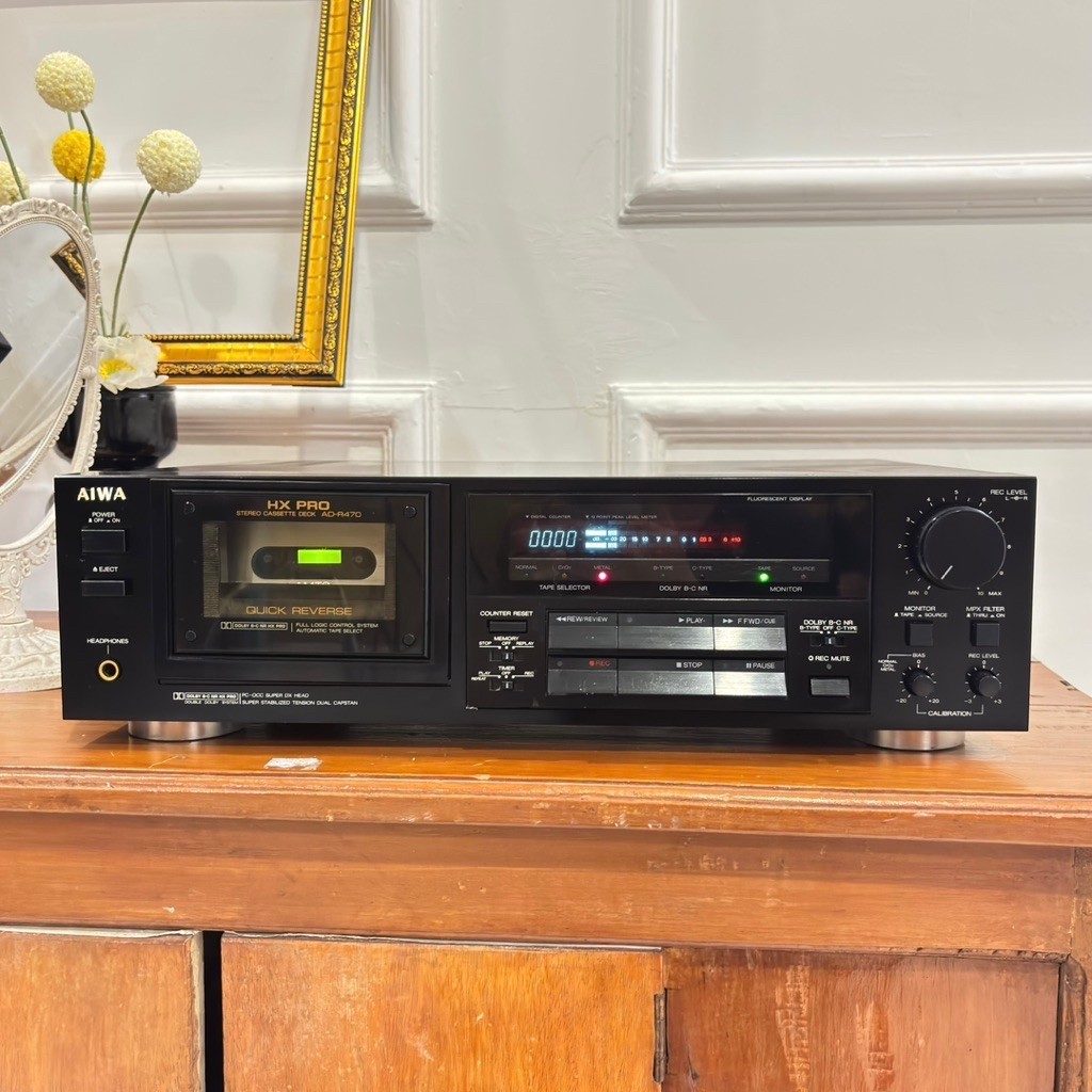 Tape Deck Cassette Player Aiwa AD-F780H 3 Head