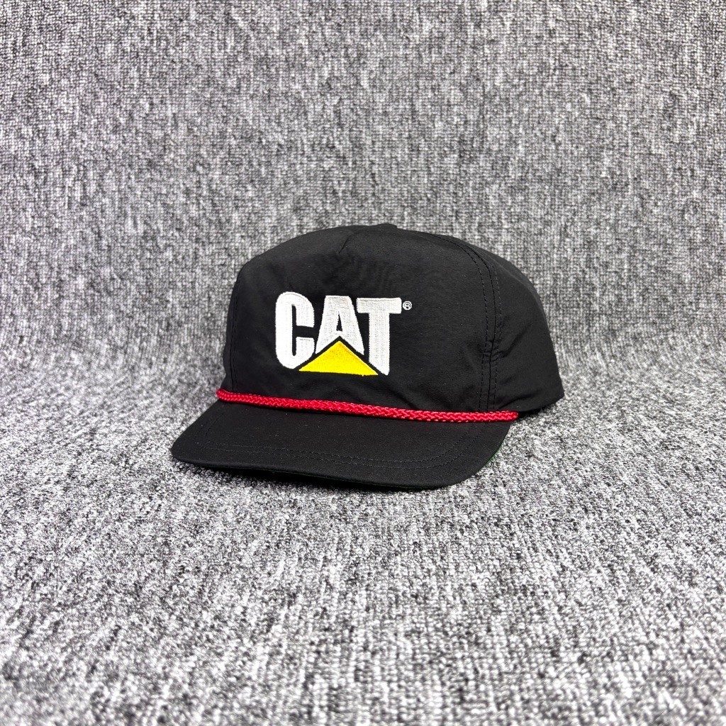 Topi Vintage Hat Caterpillar USA Ropehat Second Preloved Original 727