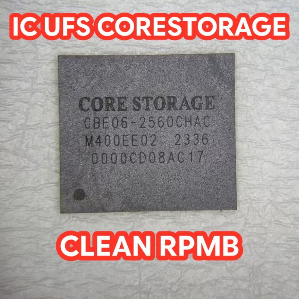 IC UFS CORE STORAGE CORESTORAGE HFCS eUFS2 UFS 2.2 256GB BGA153