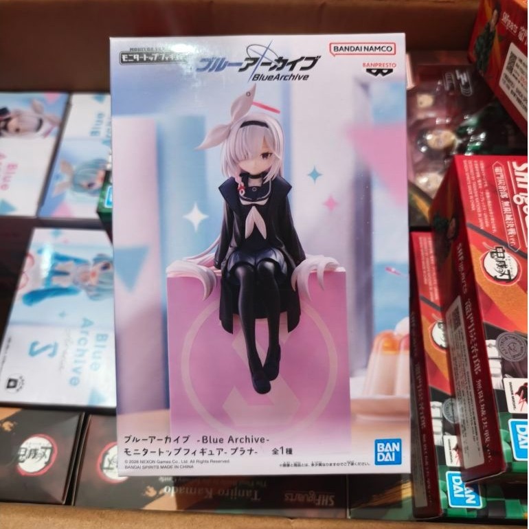 BANPRESTO Monitor Top Figz Figure Plana - Blue Archive