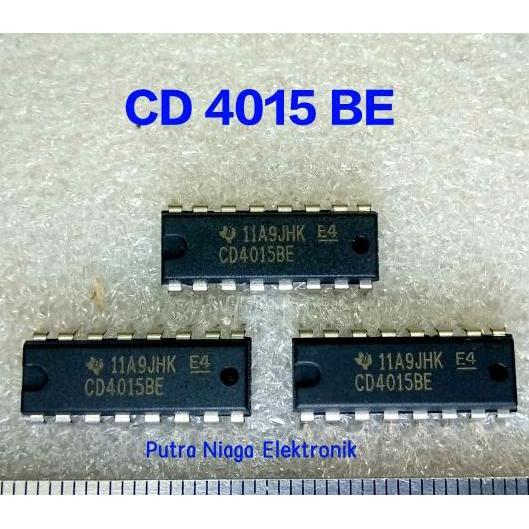 IC CD4015BE DIP 16 PIN CD4015 / TC4015 / HEF4015 / HCF4015