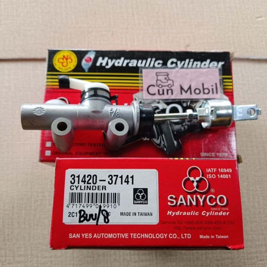 Master kopling atas DynaSaurus HinoDutro 125PS 31420-37141 merk Sanyco