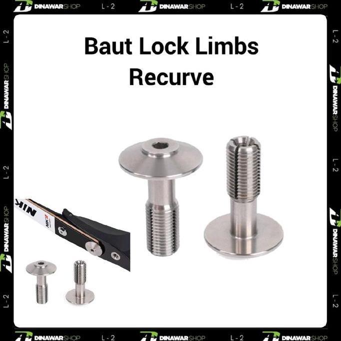 Bolt Tiller / Baut Lock Limbs Recurve / Baut Pada Riser Untuk Pengunci Limbs Recurve Original