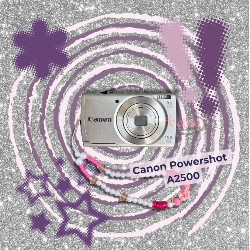 Digicam kamera digital canon powershot a2400, a2500 warna Pink