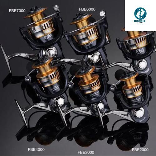 REEL SPINNING 17+1BB FBE 2000-7000 SPOOL METAL DRAG 8-10 kg ONE WAY