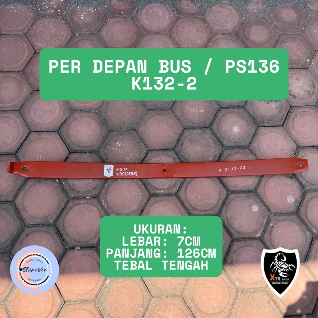 per induk canter bus ps 136 depan no 2 per daun ps136 bus K132 no 2 pir Utama bus per tebal tengah l