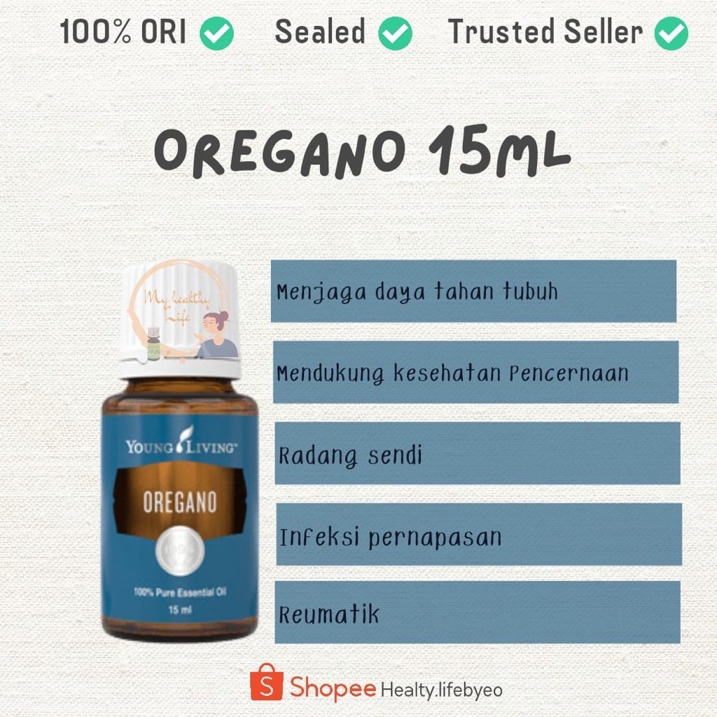 Oregano 15ml young living oregano essential oil oregano yleo