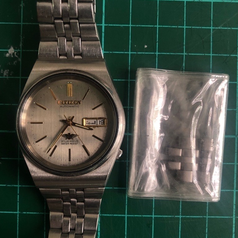 Citizen Eagle 7 Automatic Cal.8200 21 Jewels - Day Arabic/English