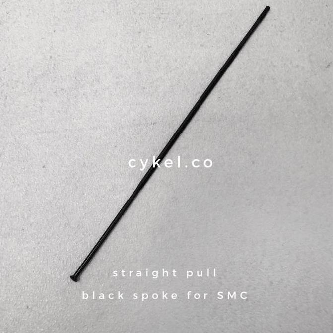 Promo black spoke red spoke for SMC wheelset straight pull and J band spokes Diskon