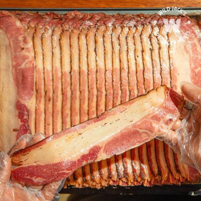 Food- American Beef Bacon / Smoked Beef Bacon / Daging Sapi Bacon