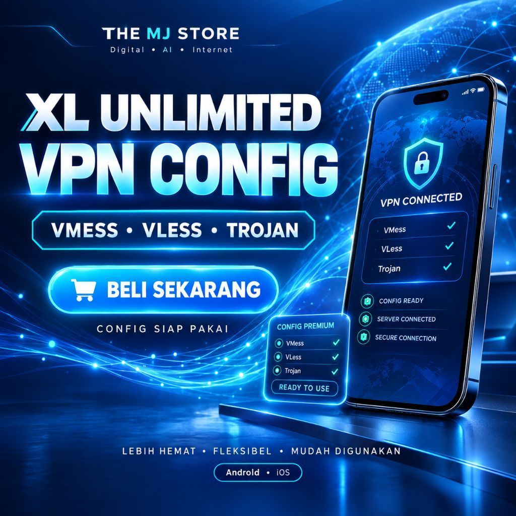 XL UNLIMITED VPN CONFIG V2RAY - VLESS VMESS TROJAN