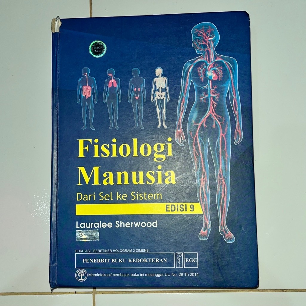 Buku Fisiologi Sherwood Edisi 9 Original Preloved