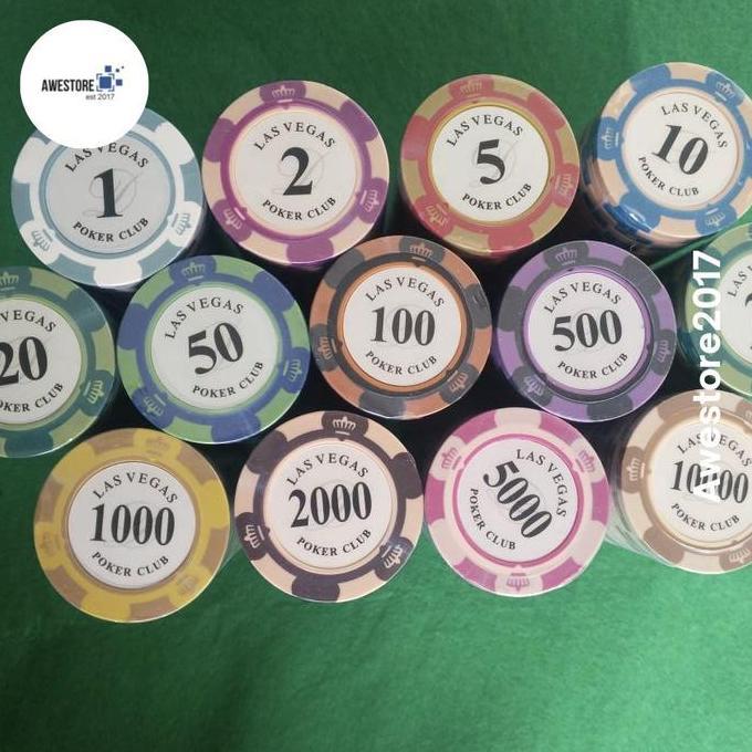 Board Game Koin Kartu Permainan Keluarga Ngumpul Party Asah IQ Set 500 Pcs Chip