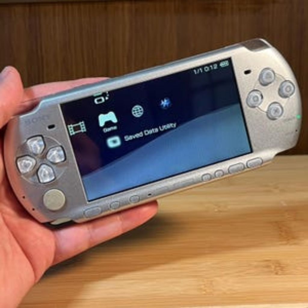 Casing buat PSP 3000 SILVER Preloved second Ori case shell kasing mulus bagus siap pakai