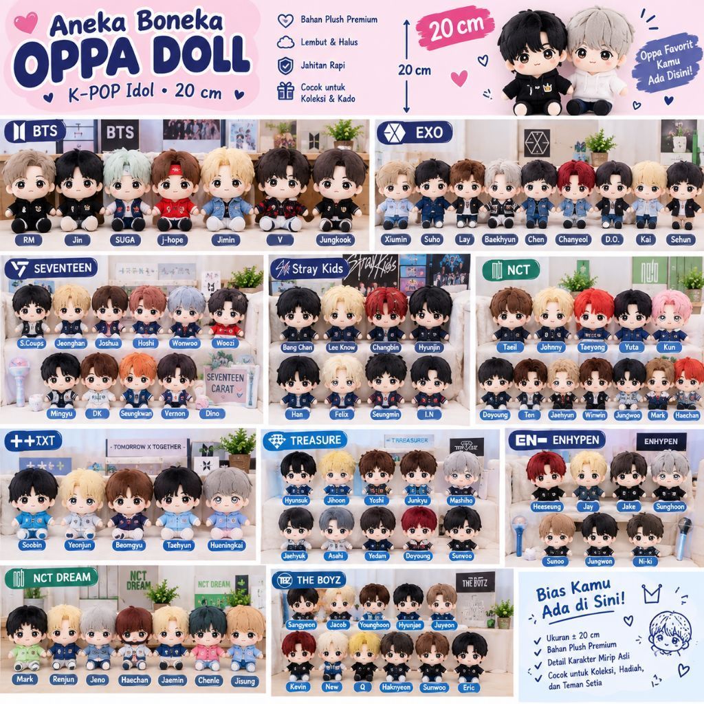 BONEKA DOLL OPPA 20CM