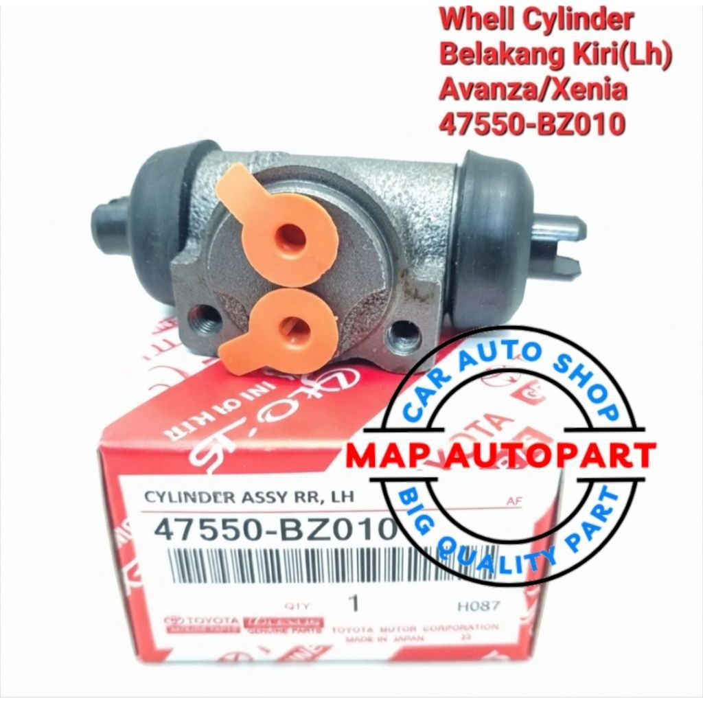 WHEEL CYLINDER BLOK REM MASTER REM BELAKANG KIRI LH TOYOTA AVANZA 1.3 1300CC VVTI XENIA 1000CC 1300C