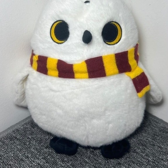 Boneka Burung hantu Owl Hedwig Miniso X Harry Potter Ukuran S-L PL like new