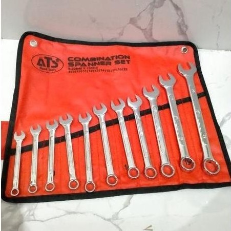Kunci Ring Pas Set 11Pcs Ats Kunci Ring Pas Set Bagus Tebal