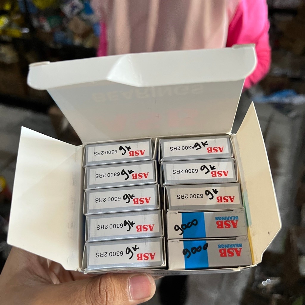 ASB Bearing 6300 2RS – Laher/Bearing 6300 2RS Termurah 1 pcs