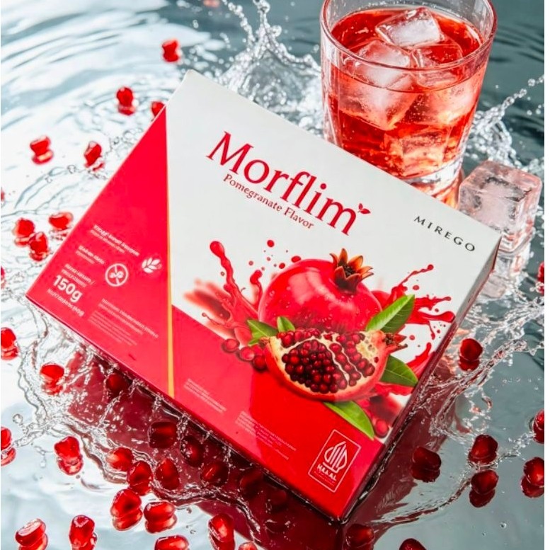 Morflim Mirego minuman serbuk pelancar BAB
