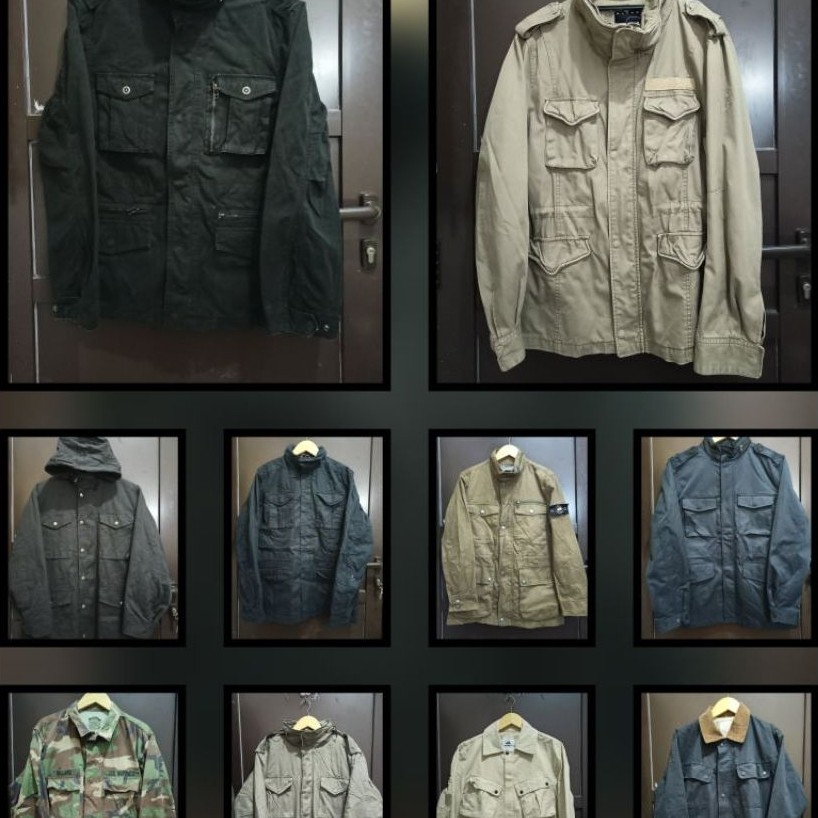 JAKET PARKA TACTIKAL M65 FIELD JACKET KASUAL JACKET