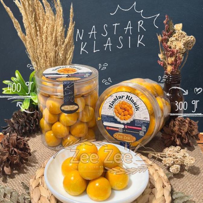 Kue Kering Nastar Klasik Toples 600ml & 400ml  by Zee Zee Cookies kue kering kiloan nastar sultan na