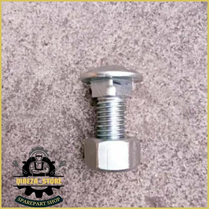 BAUT JOINTRAY | BAUT TRAY BM CB M10X 2.5CM GALVANIS + MUR 10 KASAR / 100 PCS MURAH