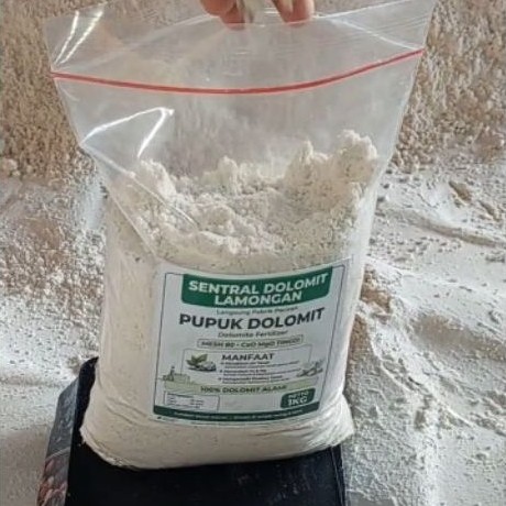 PUPUK DOLOMIT SUPER HALUS MESH 80 PREMIUM - Sentral Dolomit Lamongan Asli Paciran - Alas Reptil Kand