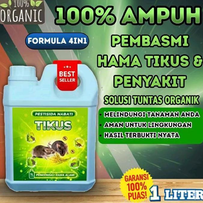 pestisida nabati pembasmi hama TIKUS 1Liter