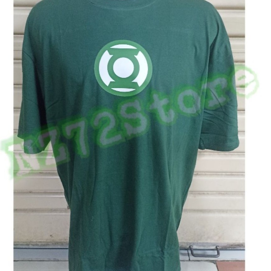 Kaos Lantern Logo BIG SIZE JUMBO SIZE XXL XXXL 2XL 3XL 4XL Green Lantern Hal Jordan John Stewart Lan