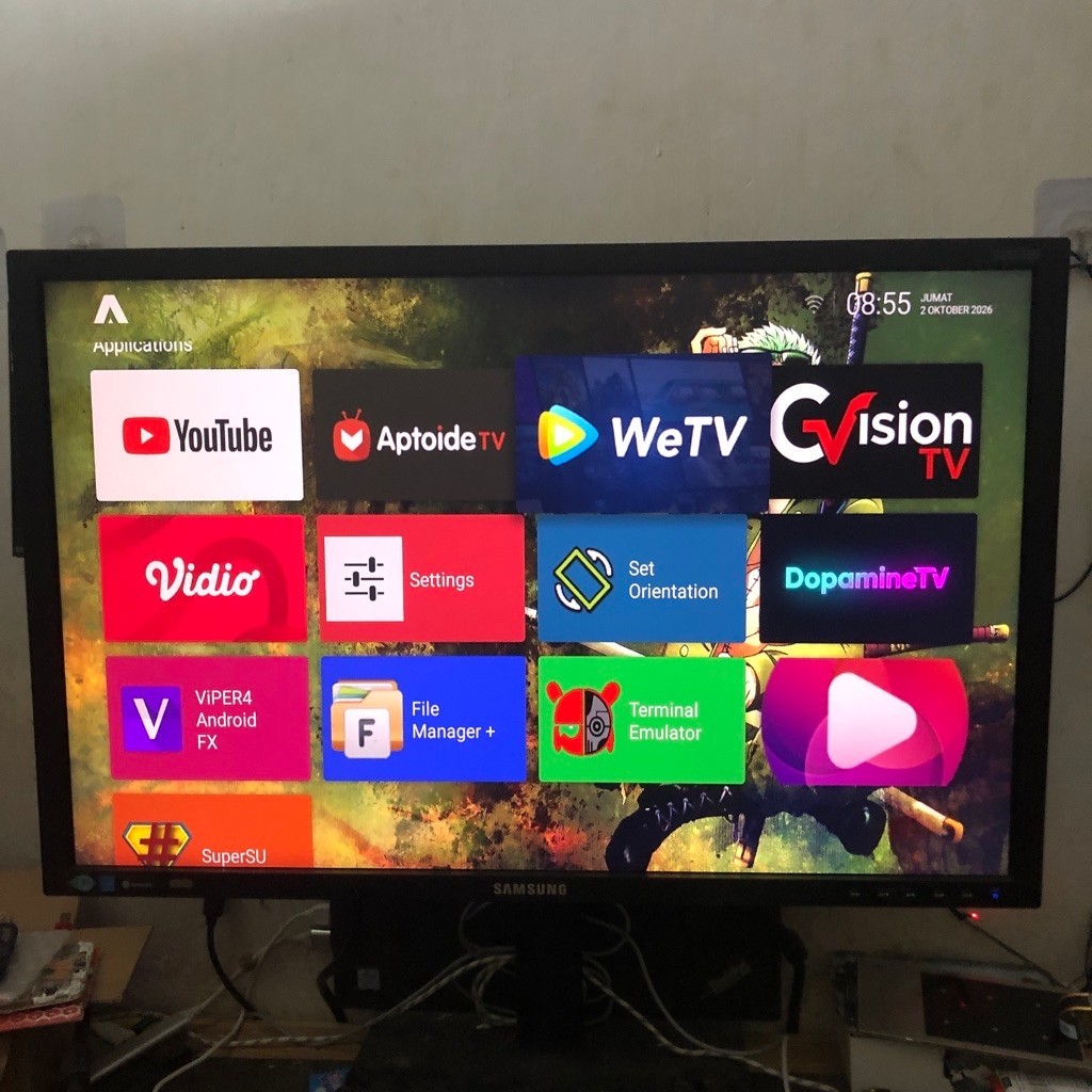 (ANDROID TV BOX)SULAP TV BIASA JADI SMART TV STB Android Set Top Box HG680-P (Full Unlock & Root) RA
