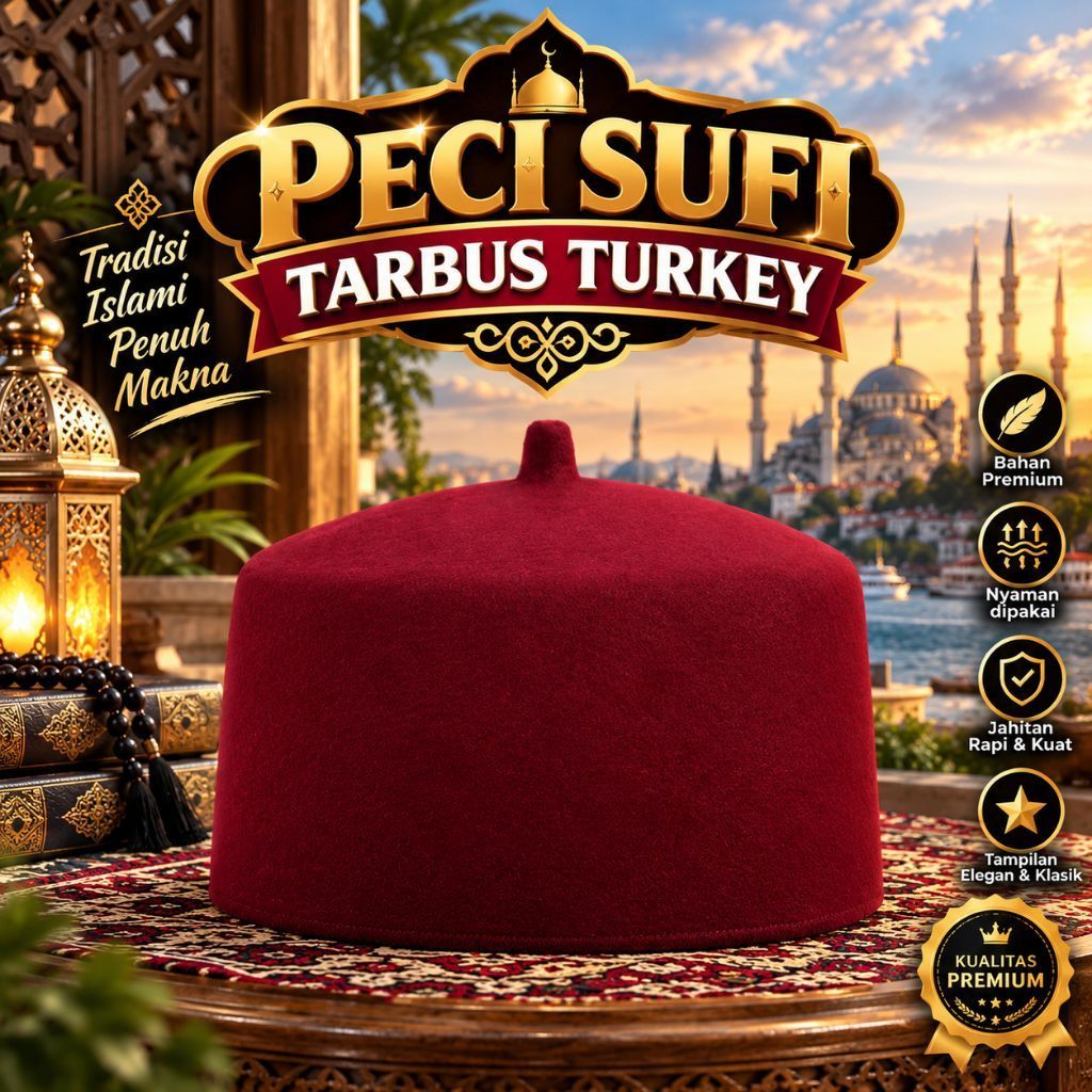 PECI KOPIAH SONGKOK TURKI / PECI TURKI