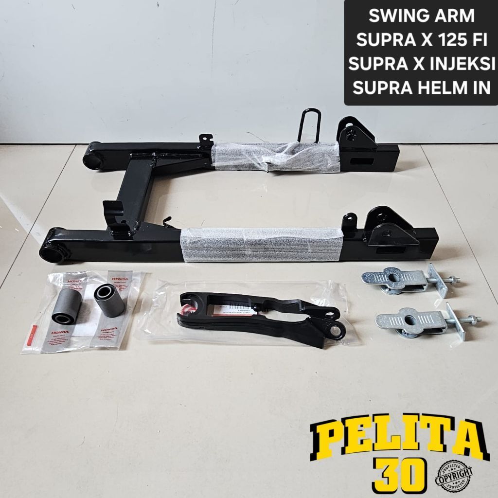 Swing Arm Supra X 125 FI Injeksi Supra X 125 Helm In Warna Hitam Fullset