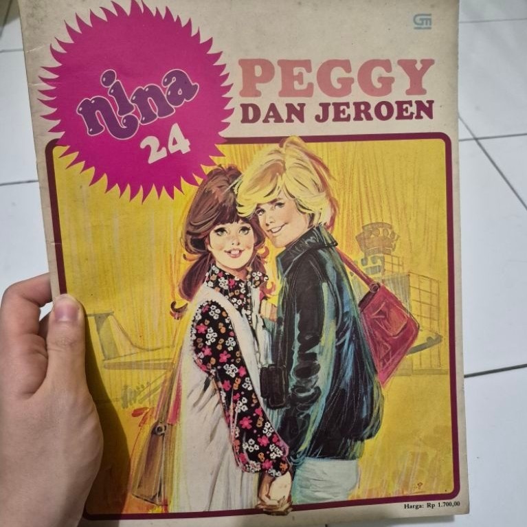 BUKU KOMIK BENTUK MAJALAH JAMAN DULU JADUL NINA SERIES LAMA BAGUS BANGET BARANG UNIK RARE VINTAGE KO