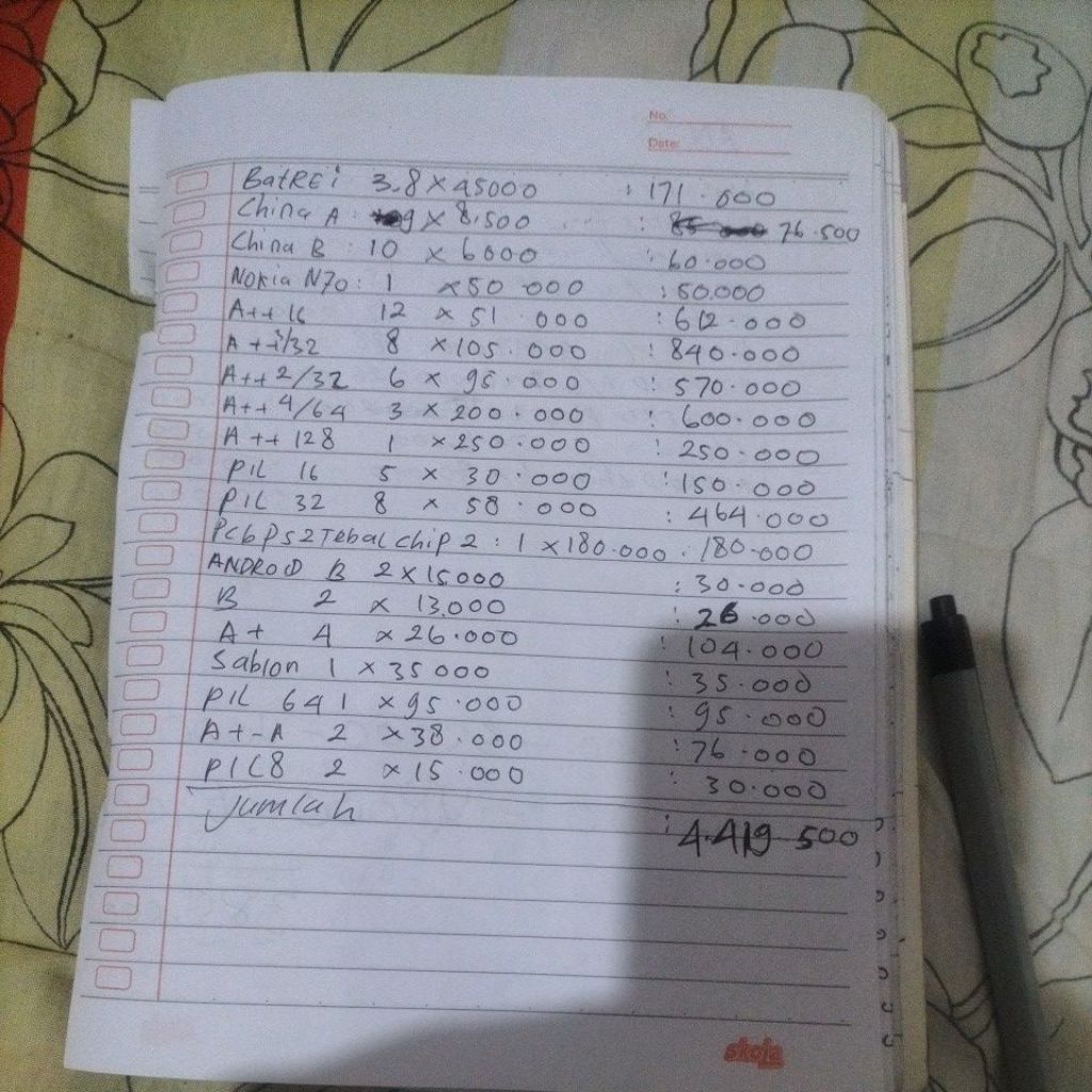 PCB android .. PCB jadul ,, batrei hp dan PCB PS2 tebal