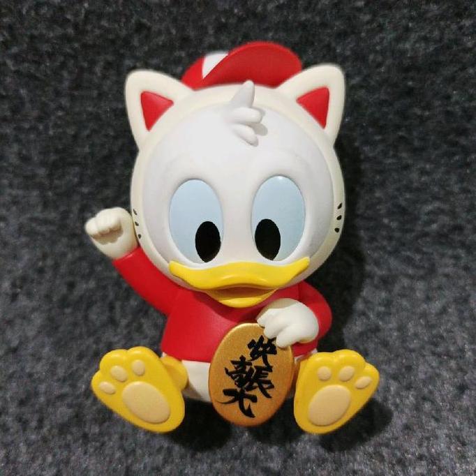 Urdu disney fukuheya lucky series 4 blind box loose - maneki neko huey duck
