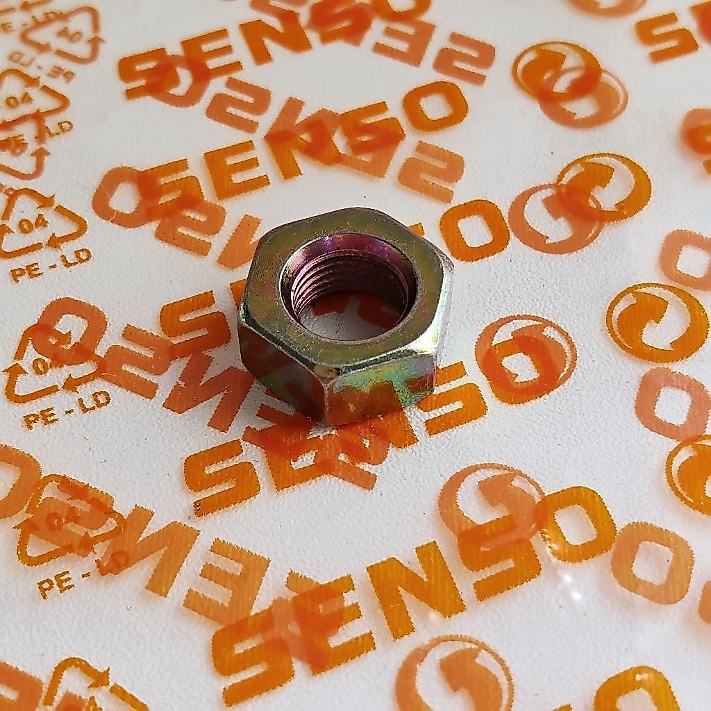 hexagonal nut m10x1 left chainsaw senso 070 E25 putar kiri mur sprocket senso 070