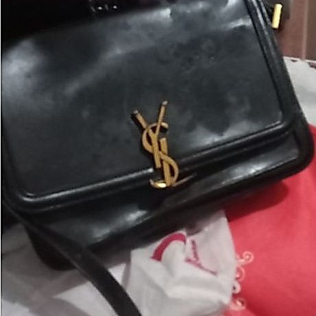 tas selempang hitam cewe