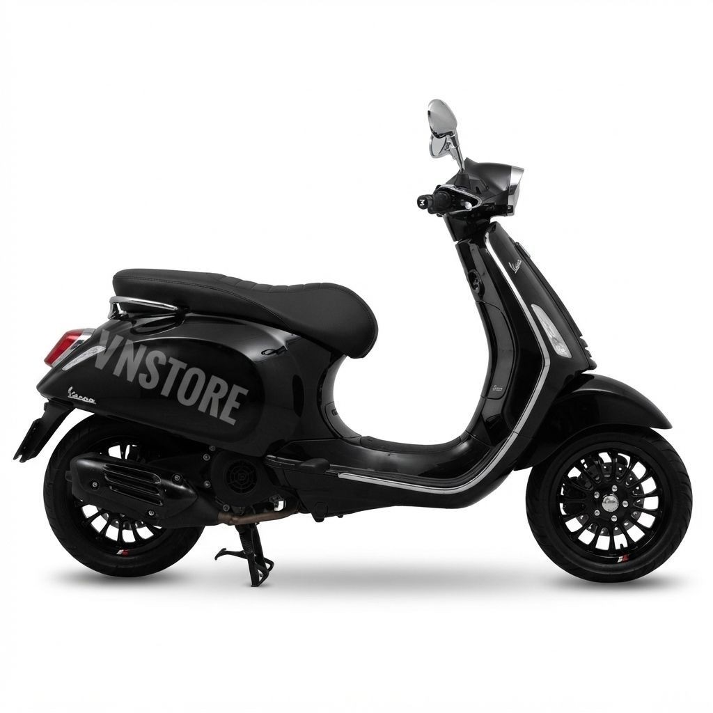 Cover Kulit Jok Vespa Sprint Primavera Lx S Matic mbtech Custom Caferacer