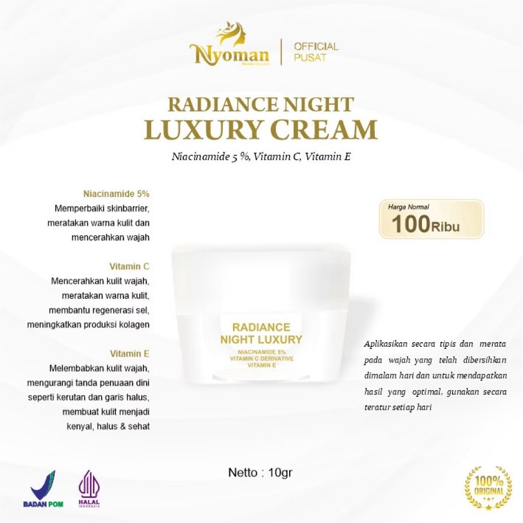 PAKET GLOWING GOLD SERIES NYOMAN SKINCARE