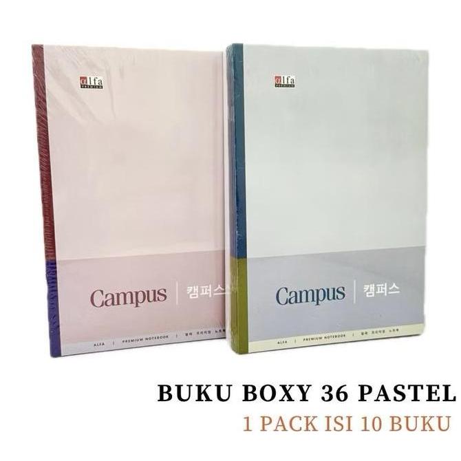 [Goodprice] BUKU TULIS BOXY 36 PASTEL - KOREAN NOTEBOOK - AESTHETIC NOTEBOOK